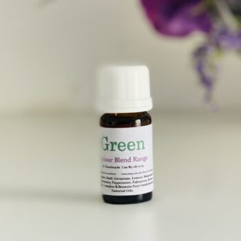 Green Essential Oil Colour Blend