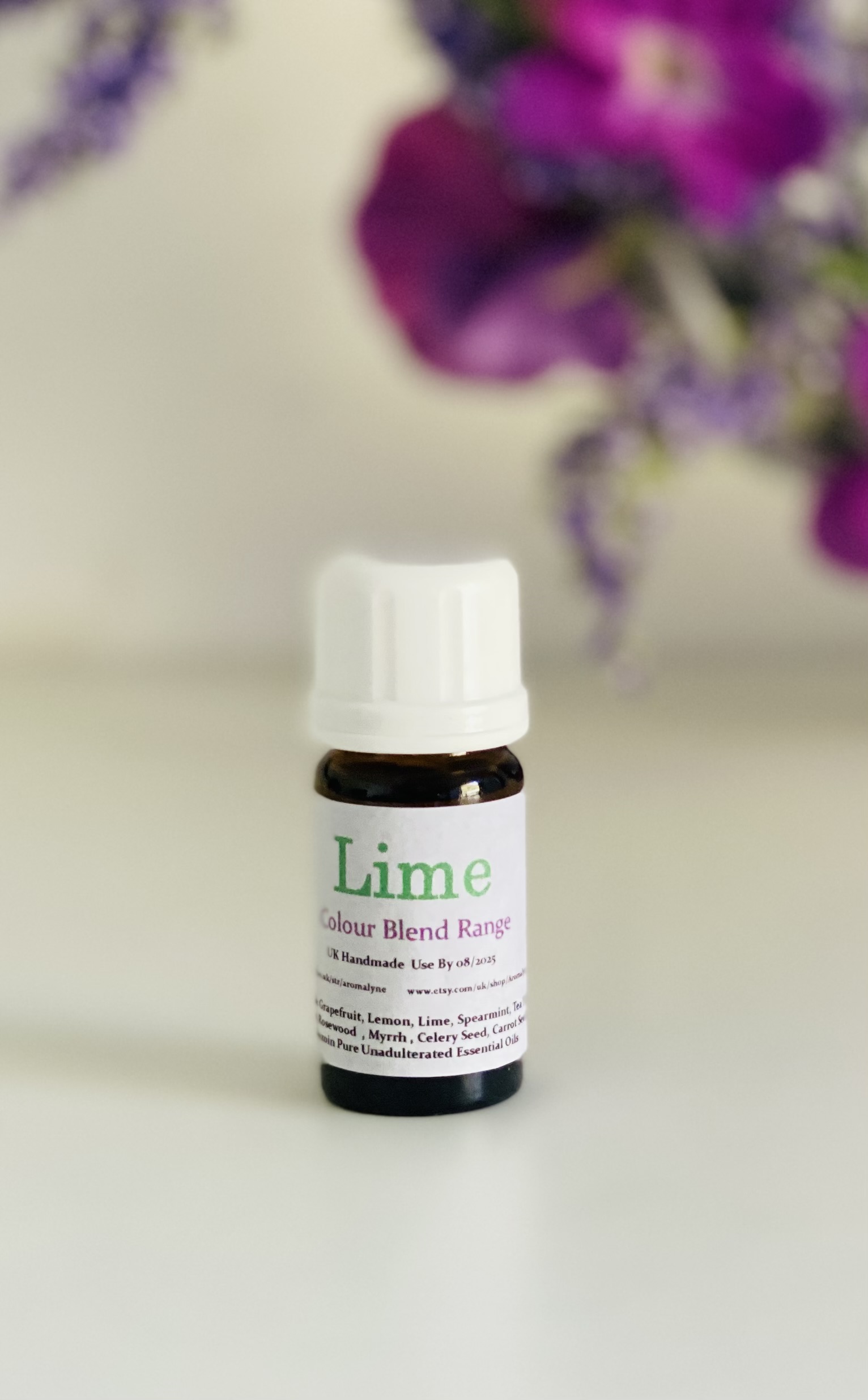 Lime Essential Oil Colour Blend