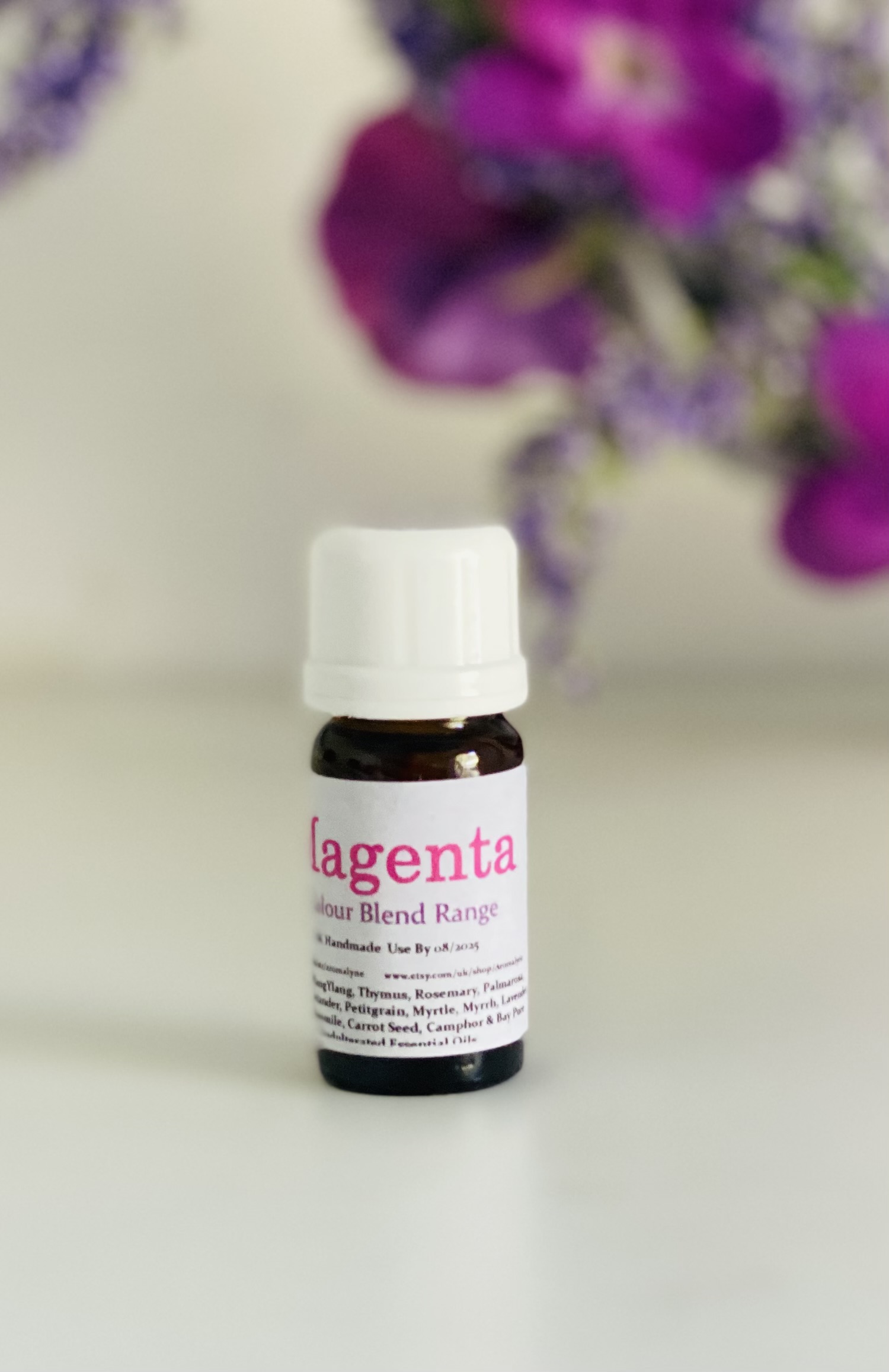 Magenta Essential Oil Colour Blend