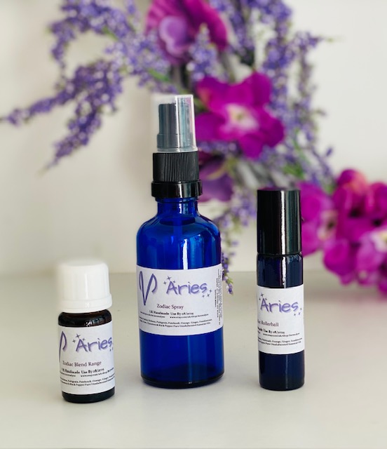 Aries Essential Oil Blend, Spray & Rollerball