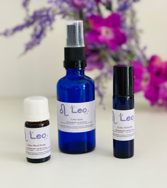 Leo Essential Oil Blend, Rollerball & Spray