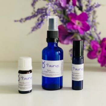 Taurus Essential Oil Blend, Rollerball & Spray