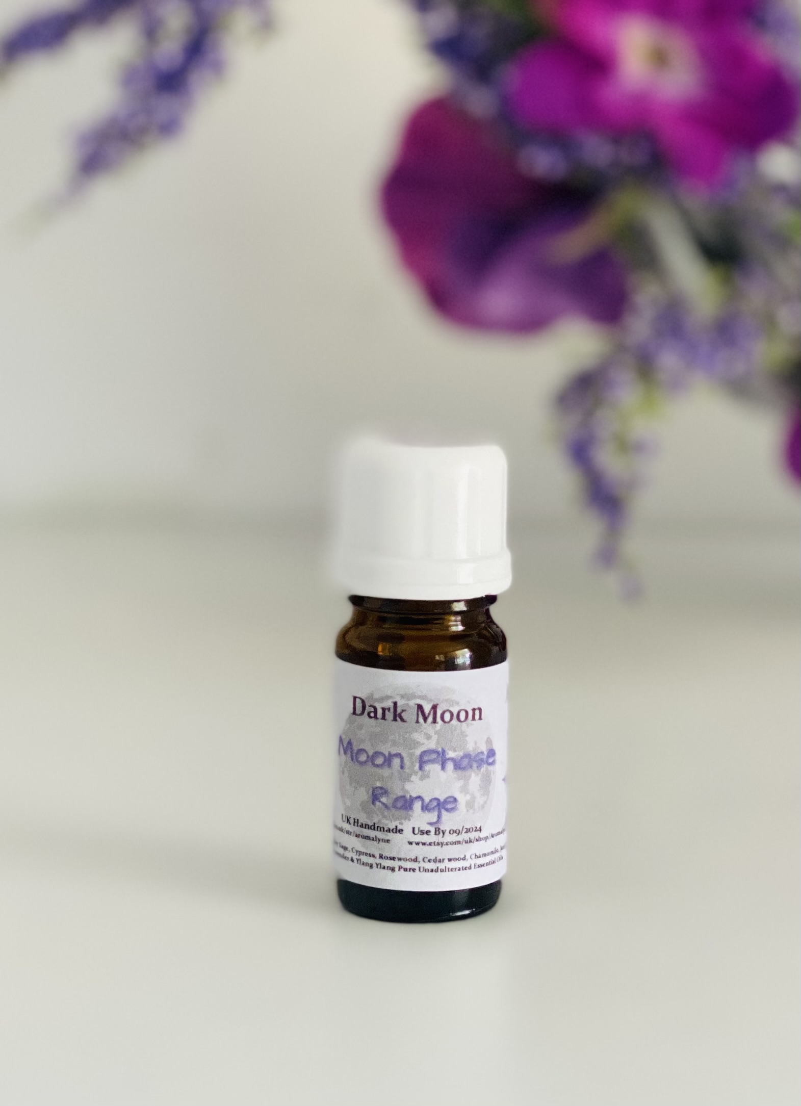Dark Moon Essential Oil Blend, Rollerball & Spray - Image 2