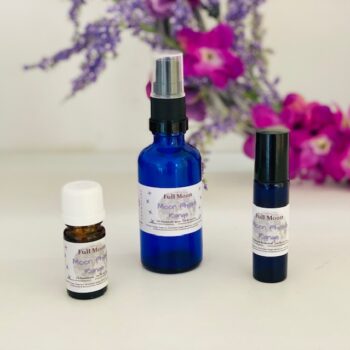 Full Moon Essential Oil Blend, Rollerball & Spray
