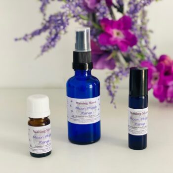 Waning Moon Essential Oil Blend, Rollerball & Spray
