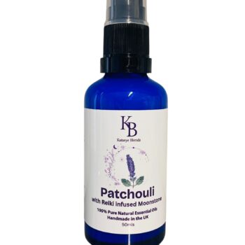 Patchouli with Reiki Infused Moonstone, 50ml