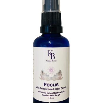 Focus with Reiki Infused Clear Quartz, 50ml