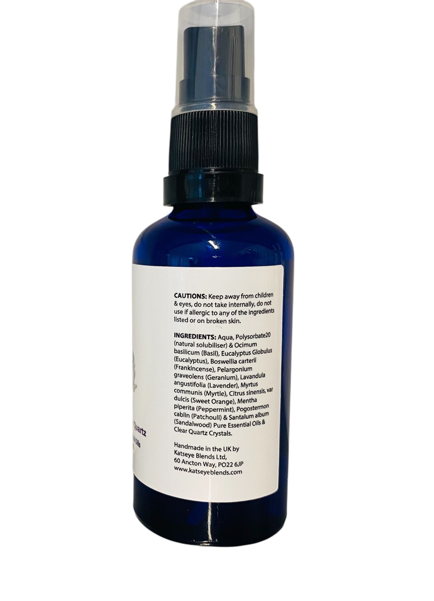 Focus with Reiki Infused Clear Quartz, 50ml - Image 3
