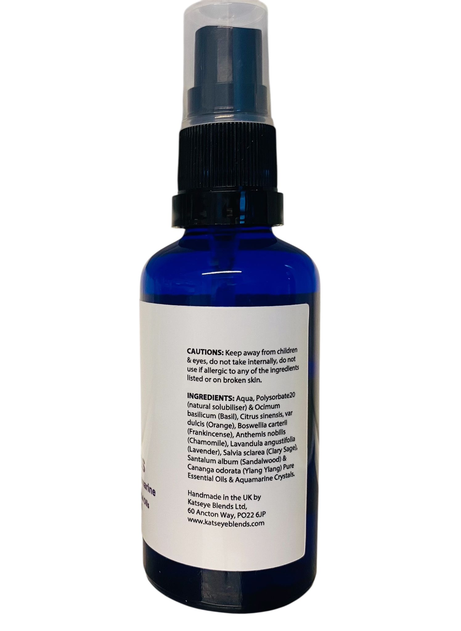 De-Stress with Reiki Infused Aquamarine, 50ml - Image 2