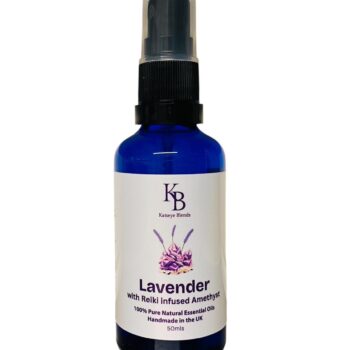 Lavender with Reiki Infused Amethyst, 50ml